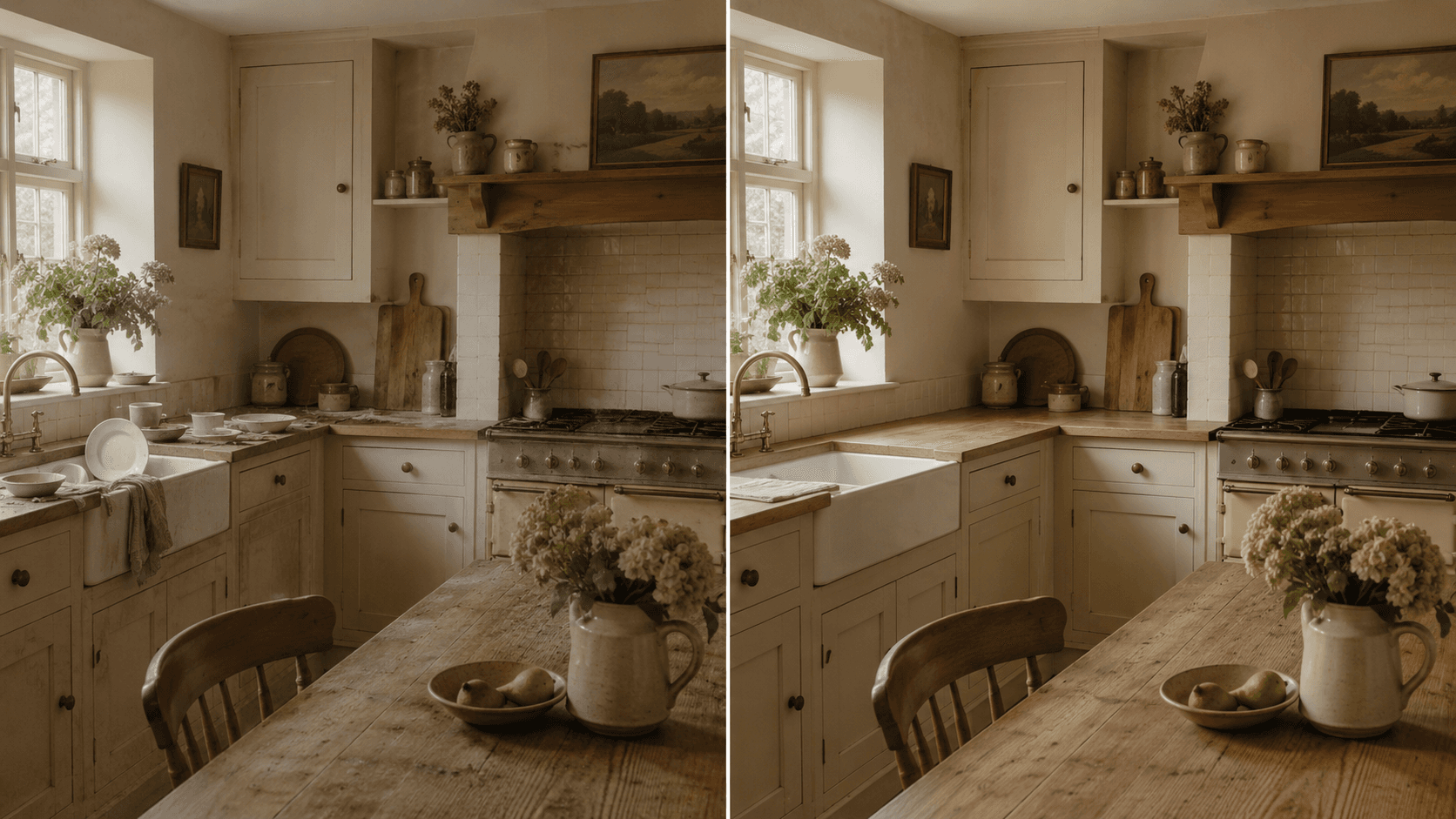 Kitchen Before & After — Deep Clean cleaning in Wokingham