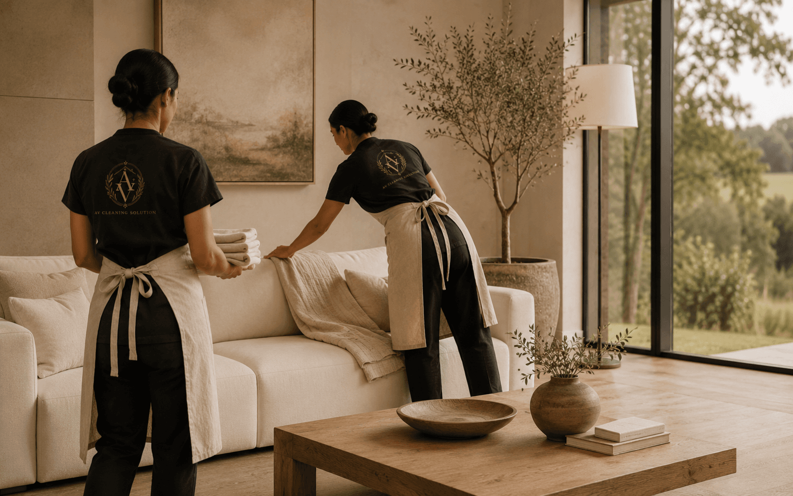 Our Team at Work — Residential cleaning in Wokingham